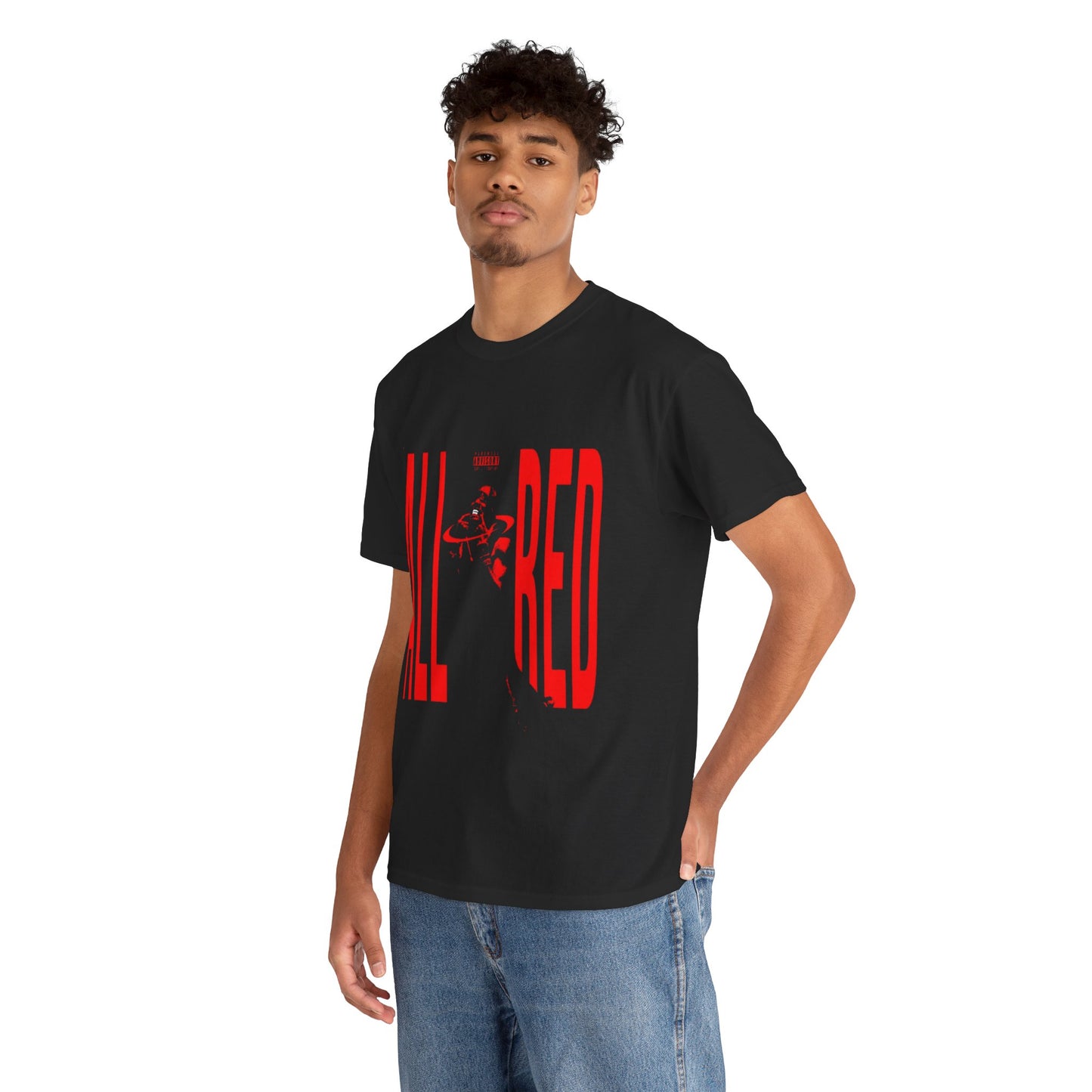 ALL RED TEE
